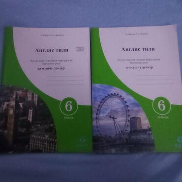 Китептер, журналдар, CD, DVD: Жумушчу дептер 6 класс 2019 О.Р. Балута Ч.А. Абдышева 1 болум 2 болум