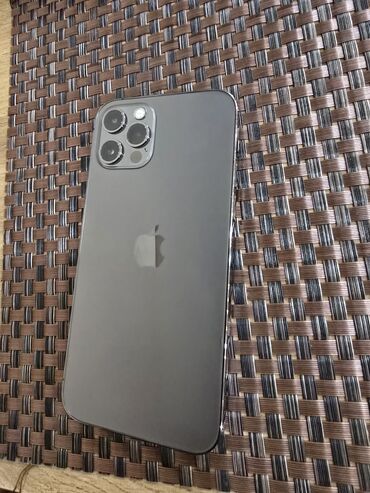 14 про мах айфон: IPhone 12 Pro, Колдонулган, 256 ГБ, Графит, 78 %
