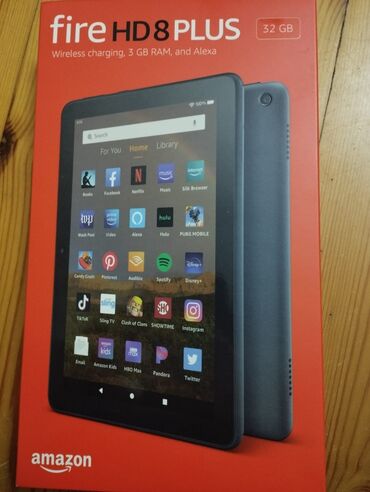 sazz wifi: Amazon Kindle fire HD plus 3/32 gb
Yeni Açılmamış upakovka