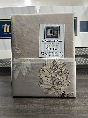 Pledlər: 100% pambıq yataq dəsti – müxtəlif dizaynlar Tərkib: - 100% Cotton — 47