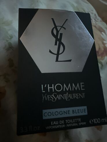 Vitaminlər və BAƏ: Yves Saint Laurent tərəfindən L'HOMME COLOGNE BLEUE tualet suyu. Bu