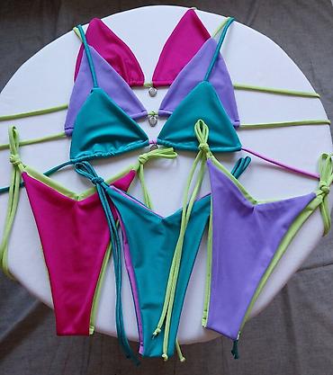 lil solid set: Dvodelni bikini setovi – više boja i kombinacija - Model: klasični — 1