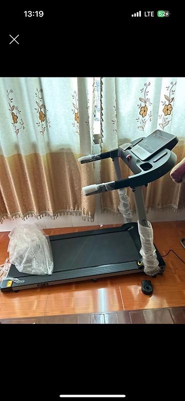 Спорт и отдых: Беговая дорожка для дома - Компактная электрическая беговая дорожка с — 1