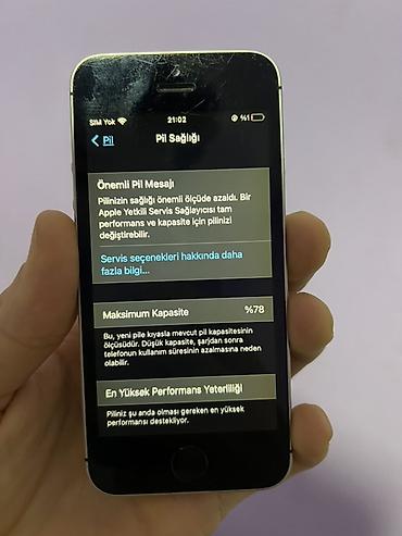 i̇phone se: IPhone SE, Gümüşü, Barmaq izi — 7