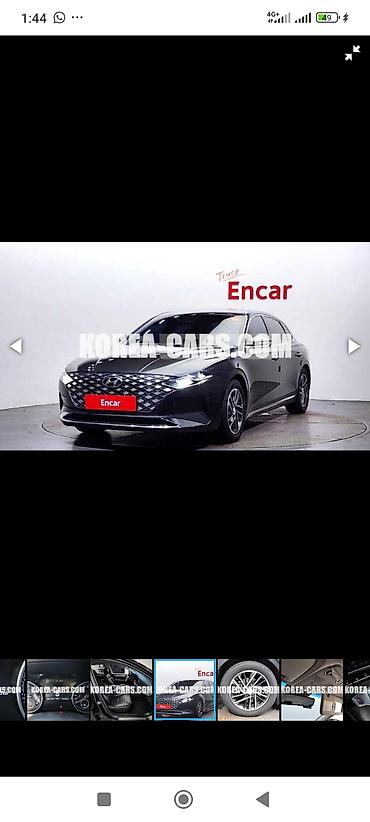 Hyundai Grandeur: 2021 г., 3 л, Автомат, Газ, Седан