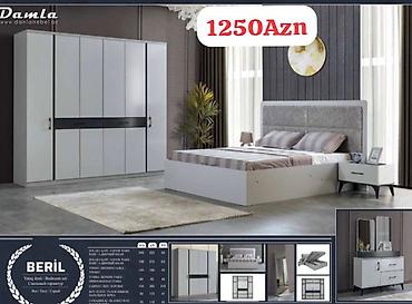 Yataq otağı dəstləri: İkinəfərlik çarpayı, Dolab, Termo, Tumba, Yeni — 30