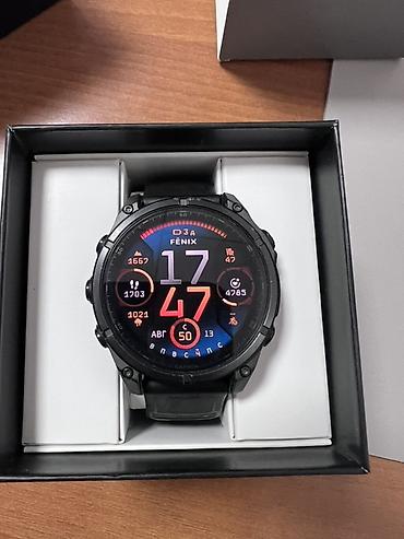 фото 3 на 4: Garmin Fenix 8 (47 мм) – мультиспортивные умные часы с AMOLED-экраном — 1
