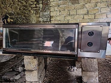 kafe aparati: Sənaye tipli elektrik sobası və üst qril/çəkmə səthi - Geniş ölçülü — 4