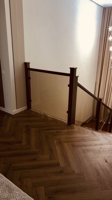 Деревянные лестницы: Деревянная лестница Для дома, Бесплатный замер, Вид дерева: Лиственница, Стиль: Лофт — 11