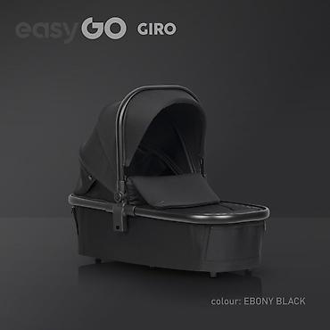 rider papuce: EUROCART Easy Go Giro 2u1 kolica za bebe – Ebony Black SKU — 5