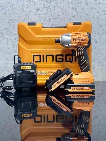 Аккумуляторный ударный гайковерт DINGQI (brushless) Комплектация: -