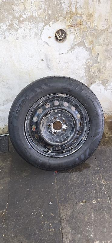 6 bolt disk: 4 eded demir diski mersedes r 16 vito ustunen cixib.tekerleri yoxdu — 1