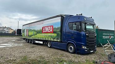 авто домик: Тентованный полуприцеп Мега KRONE 2016 года ленивец саф оси гусак — 7