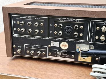 Pojačala i prijemnici: Kenwood KR-5200 stereo risiver (AM/FM tuner + pojačalo) - Klasični — 3