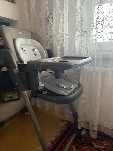 usaq stolu: Uşaqlar üçün yemək stulu – Kidilo - Rəng: boz-qrafit tonları - Geniş — 4