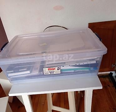 Domus Plastik Clear Box – 40 L - Həcmi: 40 litr - Material: şəffaf