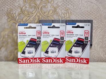 sandisk 128gb: Sandisk Ultra Yaddaş Kartı 32 Gb Klass10 Oxuma Sürəti 100 Mb/San