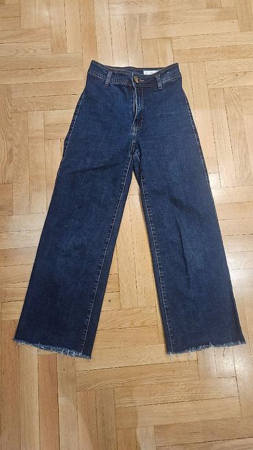 velicina farmerki 28: Farmerice u veličini 34 pine elastina. Imaju visoki struk i 7/8 široke — 2