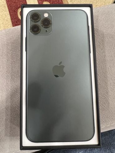 iphone 11 green: IPhone 11 Pro Max | 256 GB Matte Midnight Green