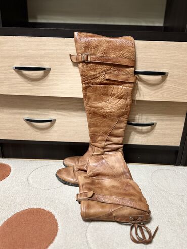 Tuflilər: Tuflilər, Ölçü: 37, rəng - Qəhvəyi, İşlənmiş — 4