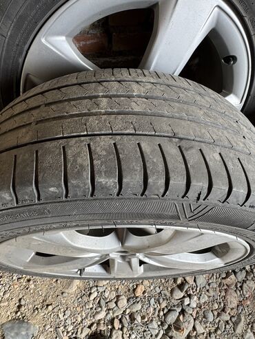 Диски: Железные Диски R 18 Audi, Комплект, отверстий - 5, Б/у — 4