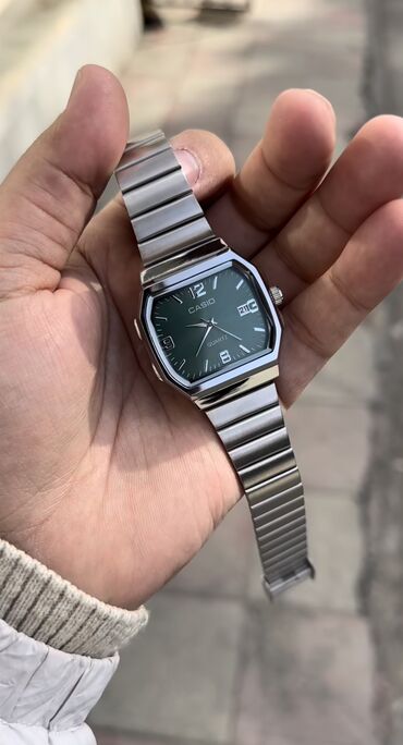 mexaniki saatlar: Новый, Наручные часы, Casio, цвет - Серебристый