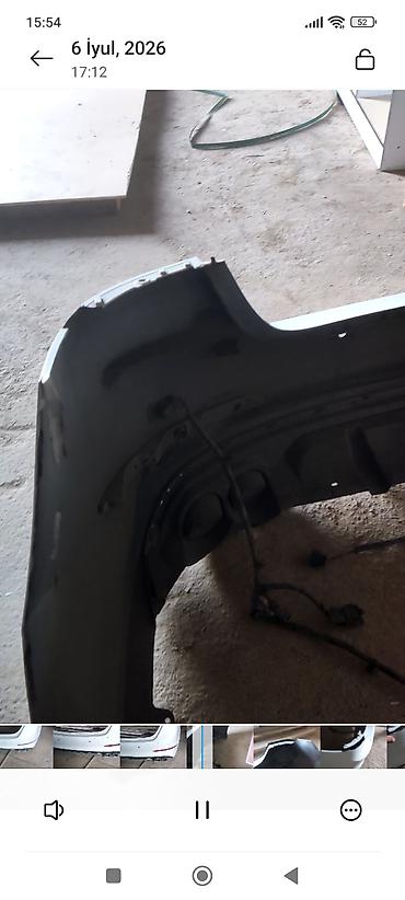 opel astra muherrik satilir: Məhsul: Arxa bamper (ağ rəng), inteqrə olunmuş diffuzor və dördlü — 3