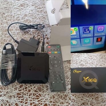 tv ucun wifi aparati: Yeni Smart TV boks TV box 4 GB / 16 GB, Android