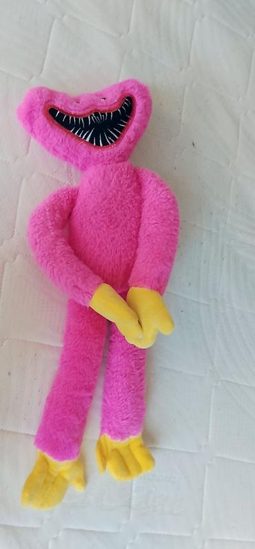 Yumşaq oyuncaqlar: Oyuncaq: Poppy Playtime temalı peluş fiqur – Kissy Missy (çəhrayı) - — 1