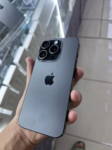 поко м5 бу: IPhone 15 Pro, Колдонулган, 256 ГБ, Black Titanium, Коргоочу айнек, Каптама, 83 %