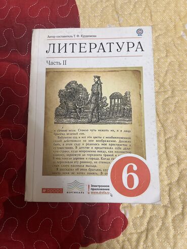 6 класс книги: Орус адабияты, 6-класс, Колдонулган, Өзү алып кетүү