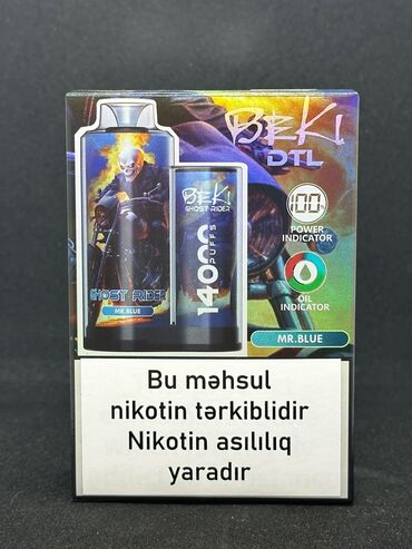 qəlyan tutunu: Elektron siqaret "ghost rider 14000 Puff “5%nikotin Topdan satış