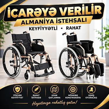əlil arabası: İcarəyə verilir: Almaniya istehsalı əlil arabası Xüsusiyyətlər: - — 1