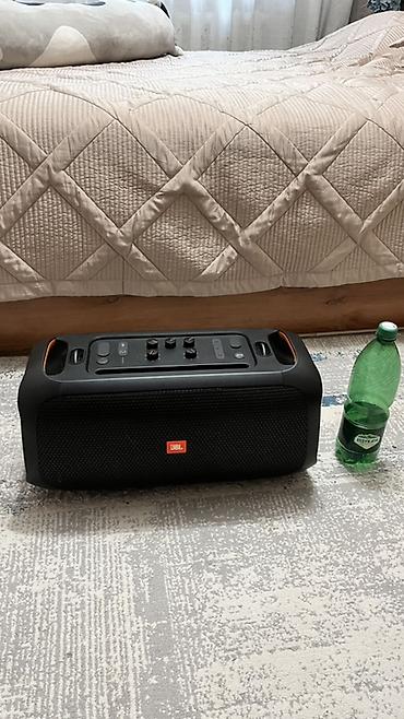 Портативная акустическая система JBL PartyBox On-The-Go Essential с at lalafo.kg Портативная акустическая система JBL PartyBox On-The-Go Essential с