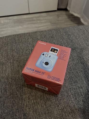 iphone 12 pro max ucuz: Fujifilm Instax mini 12 – pastel mavi rəngdə ani fotoaparat — 1