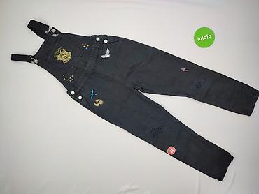 sweter z harrego pottera: Ogrodniczki Marks & Spencer, 10 lat, 140-146 cm, stan - Bardzo dobry — 2