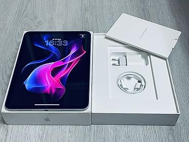 mini dinamik: Apple iPad a/16 11-inch 128 gb yaddaş ideal vəziyyətdə pil 96% - — 3