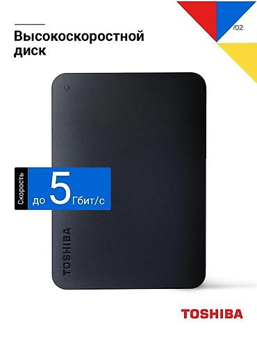 Жесткие диски, переносные винчестеры: Накопитель, Новый, Toshiba, HDD, 1 ТБ, Для ПК — 4