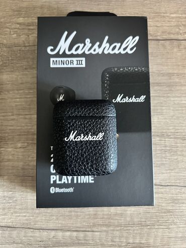 наушник маршал: Вкладыши, Marshall, Новый, Беспроводные (Bluetooth), Классические