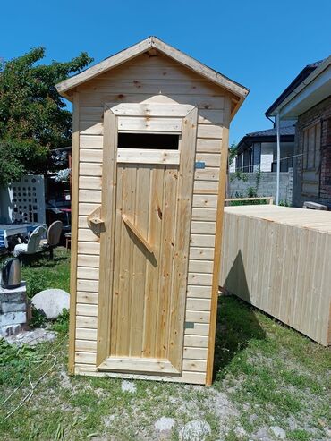 деревяный туалет: Удобства для дома и сада, Уличный туалет, Самовывоз, Бесплатная доставка, Платная доставка
