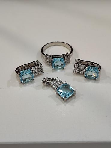 Серебряные наборы украшений: Серебряный Набор 925 пробы Размеры имеются Качество отличное Цена — 2