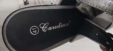shoes: Srebrne sandale nove 39/40,preudobnemekane.Imaju siroku gumenu traku — 9