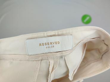 kurtka skora: Reserved, Spodnie materiałowe damskie, rozmiar M — 4