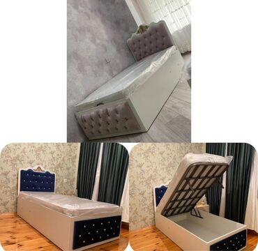 Çarpayılar: Yeni, Təknəfərlik çarpayı, Bazasız, Matras ilə, Siyirməsiz, Azərbaycan — 28