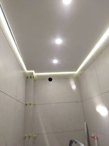 Натяжной потолок: Натяжной потолок Глянцевое, Матовое, 3D потолки Гарантия, Бесплатная консультация, Бесплатный замер — 7