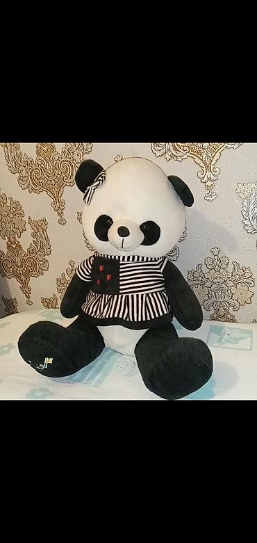 panda kukla sekilleri: Oyuncaq panda ayıcığı - Yumşaq plyuş materialdan böyük ölçülü panda — 1