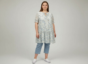 letnie sukienki damskie krótkie: Sukienka damska, rozmiar 3XL
