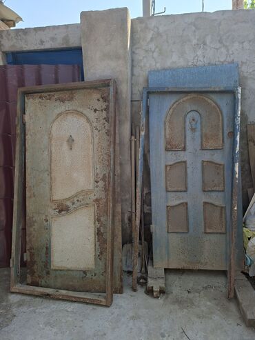 Otaq bitkiləri: Mənzil üçün İşlənmiş Giriş qapısı 90x180 sm Çərçivə ilə, Zəmanətsiz, Ünvandan götürmə