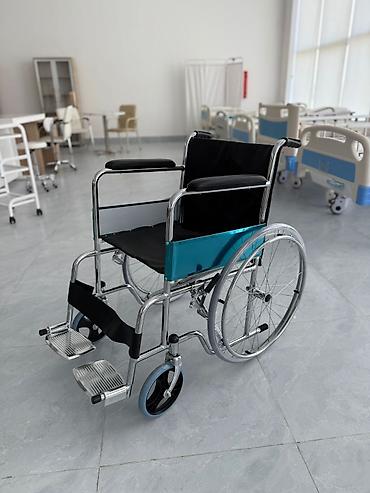 Tibbi məhsullar: Təkərli kreslo – rahat və praktik model - Korpus: xrom örtüklü möhkəm — 1