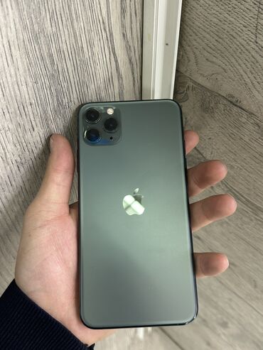 iphone 11 pro 256 бишкек: IPhone 11 Pro Max, Колдонулган, 256 ГБ, Space Gray, 90 %